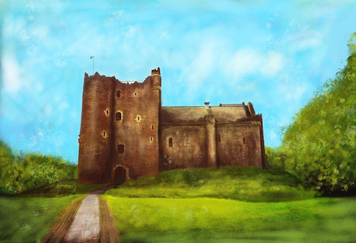 Doune Castle Art Gifts From Scotland