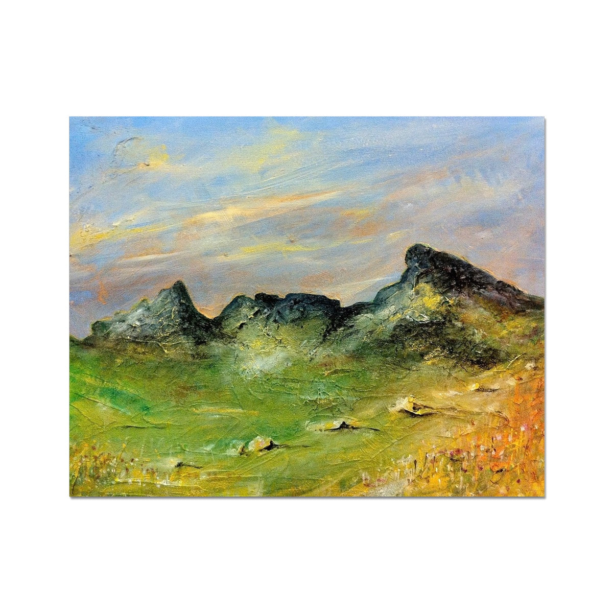 The Cobbler Painting | Artist Proof Collector Prints From Scotland-Artist Proof Collector Prints-Scottish Lochs & Mountains Art Gallery-20"x16"-Paintings, Prints, Homeware, Art Gifts From Scotland By Scottish Artist Kevin Hunter