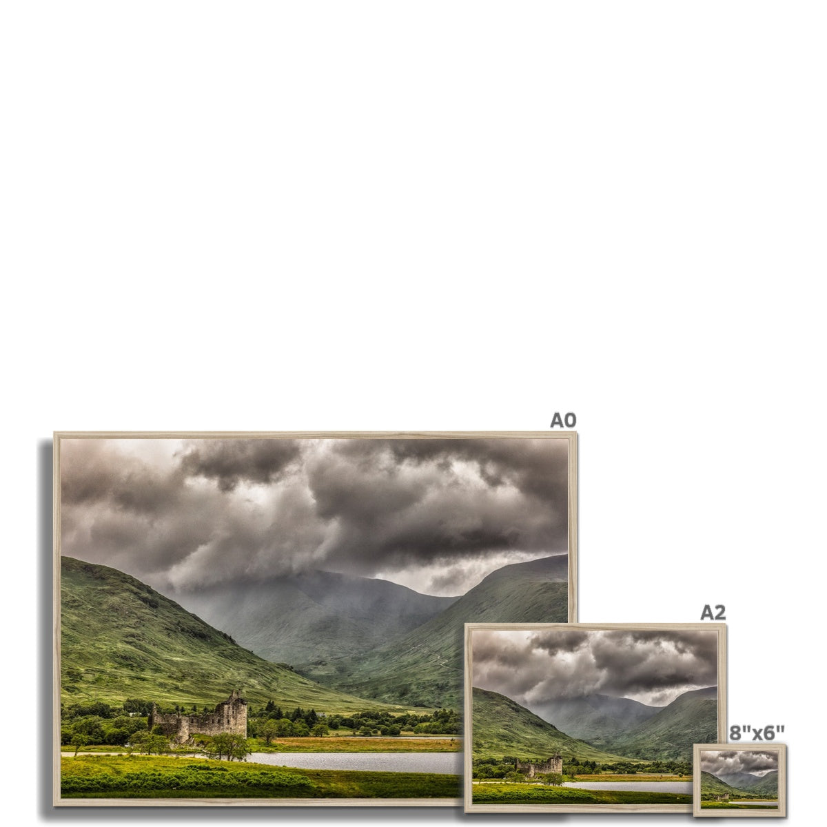 Kilchurn Castle Loch Awe Scottish Landscape Photography | Framed Print