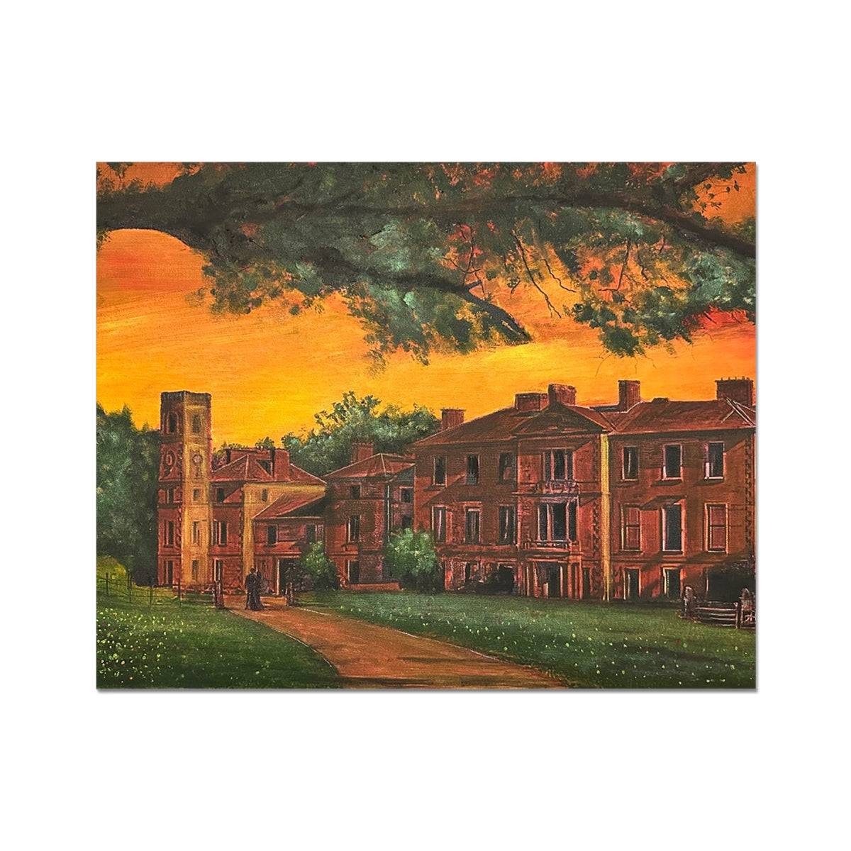 Cambo House St Andrews Painting | Artist Proof Collector Prints From Scotland