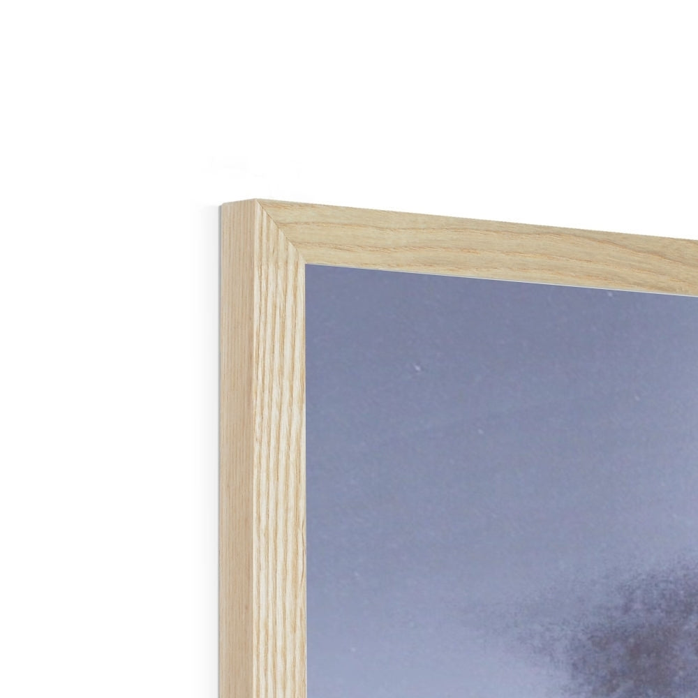 A Brooding Glen Varagil Skye Painting | Framed Prints From Scotland-Framed Prints-Skye Art Gallery-Paintings, Prints, Homeware, Art Gifts From Scotland By Scottish Artist Kevin Hunter