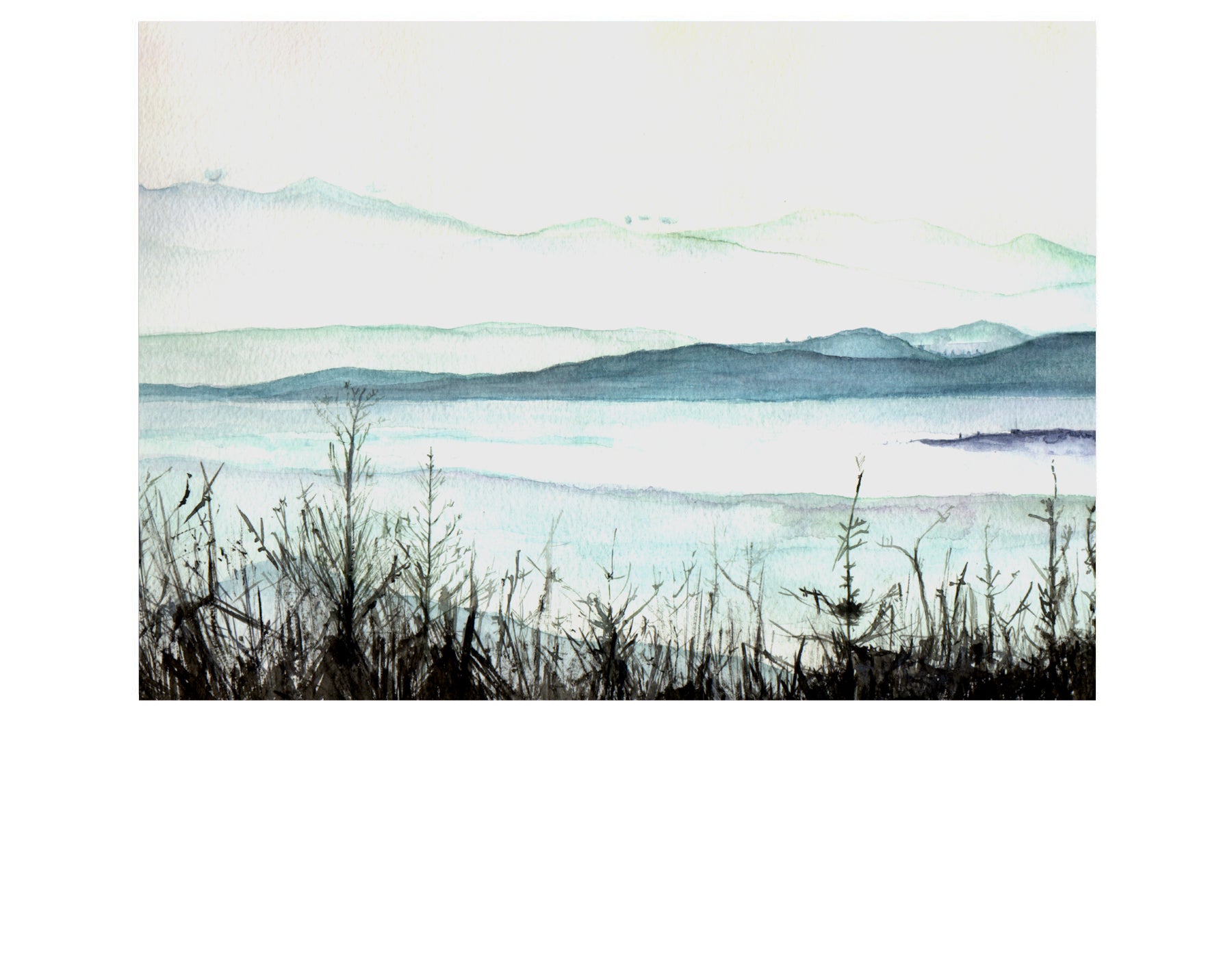 Loch Lomond Mist Art Prints