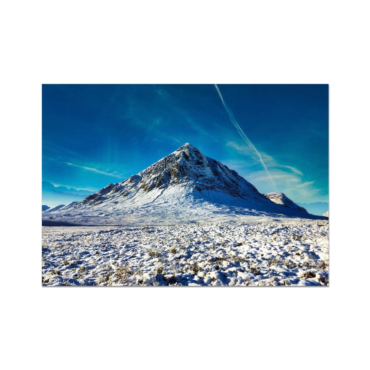 Buachaille Etive Mor Snow Glencoe Scottish Landscape Photography | Fine Art Print