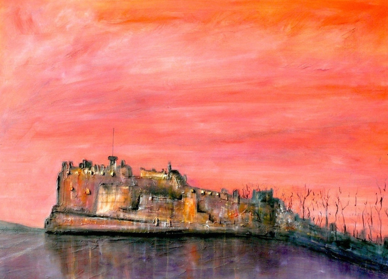 Edinburgh Castle Dusk Art Prints