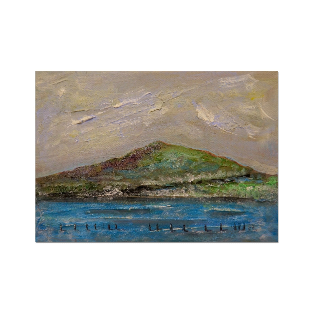 Ben Lomond iii Painting | Fine Art Prints From Scotland-Fine art-Scottish Lochs & Mountains Art Gallery-A2 Landscape-Paintings, Prints, Homeware, Art Gifts From Scotland By Scottish Artist Kevin Hunter