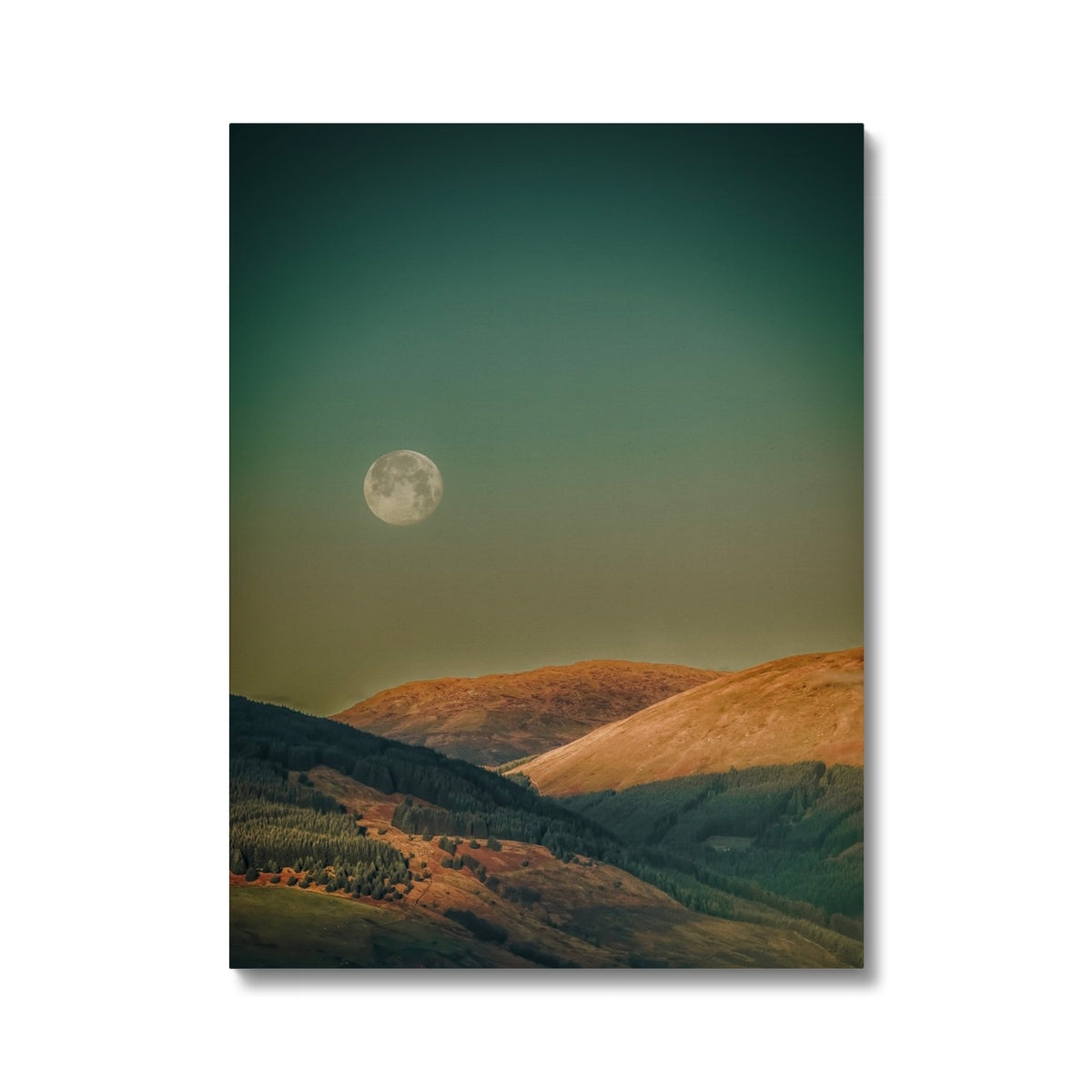 Argyll Moon Scottish Landscape Photography | Canvas