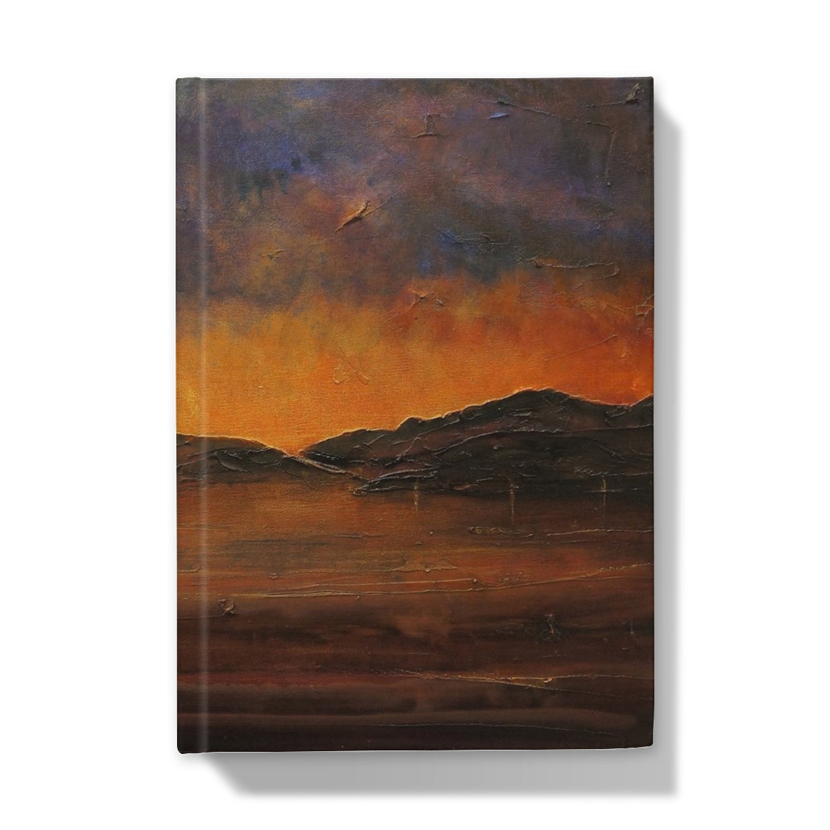 A Brooding Clyde Dusk Art Gifts Hardback Journal