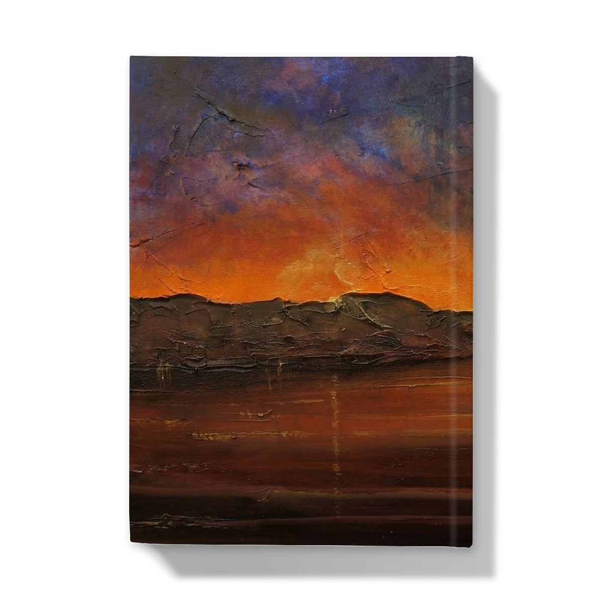 A Brooding Clyde Dusk Art Gifts Hardback Journal