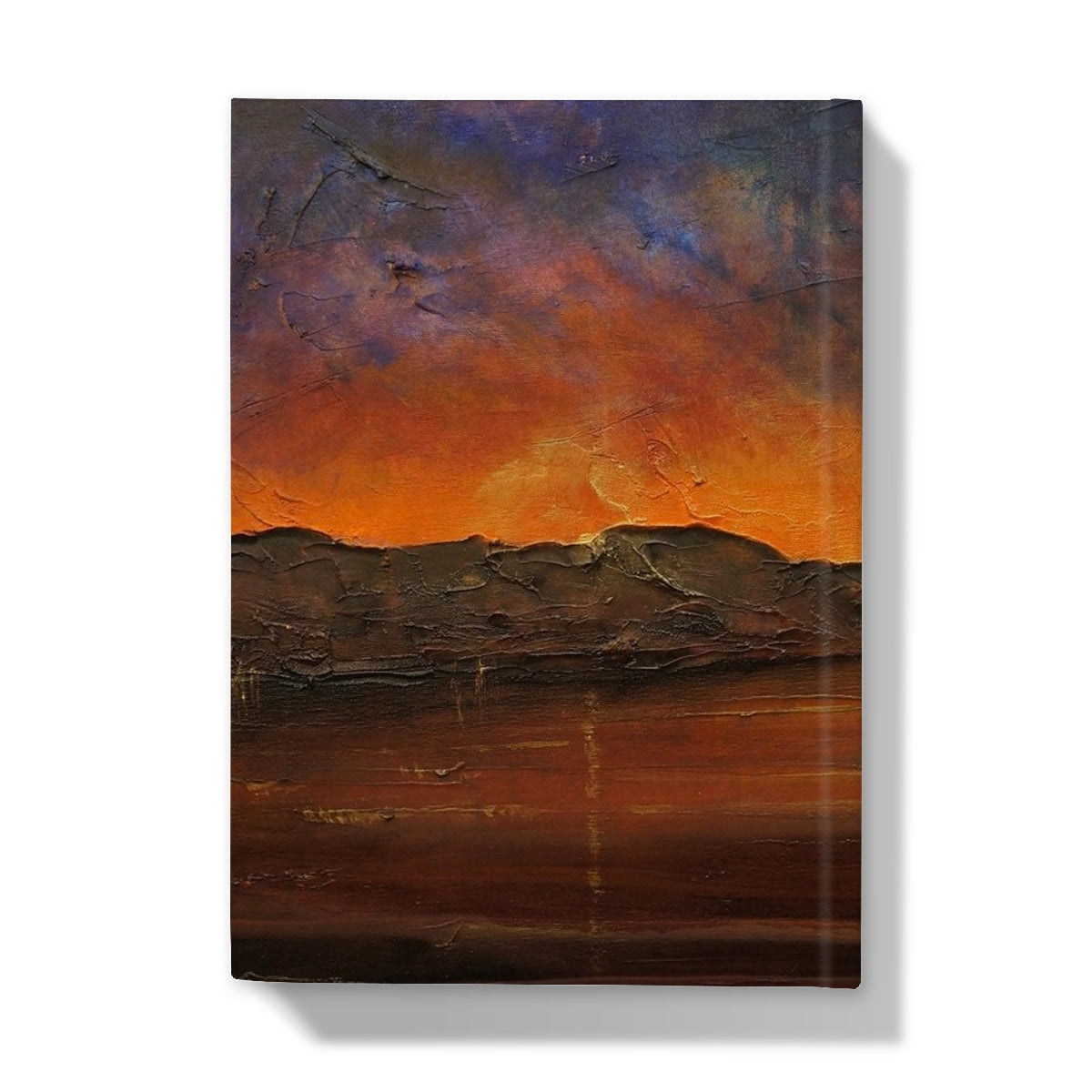 A Brooding Clyde Dusk Art Gifts Hardback Journal