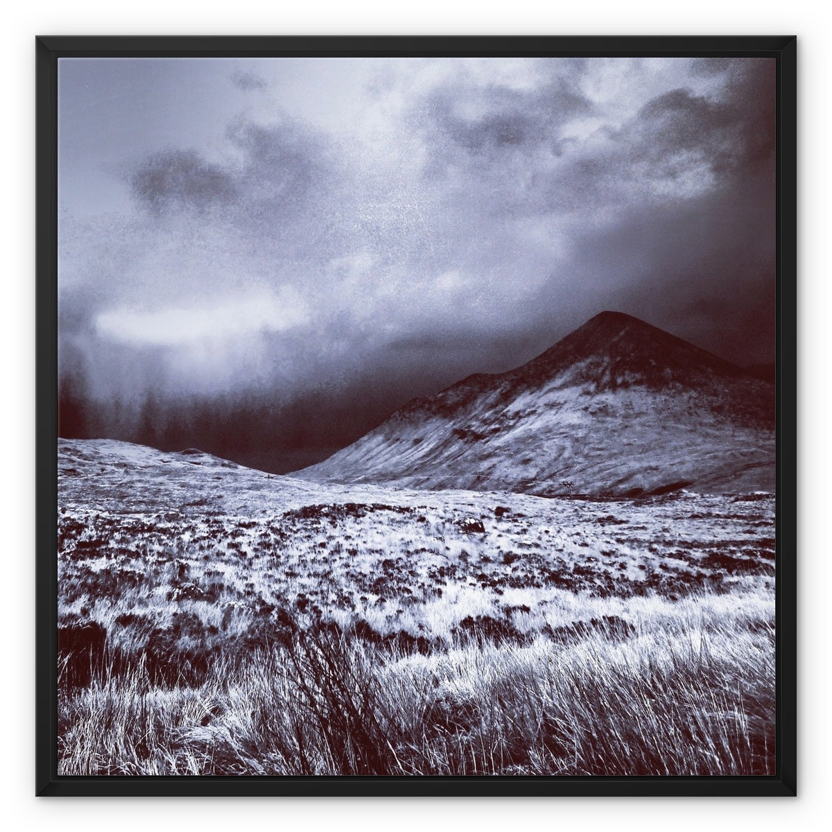 A Brooding Glen Varagil Skye Painting | Framed Canvas Prints From Scotland