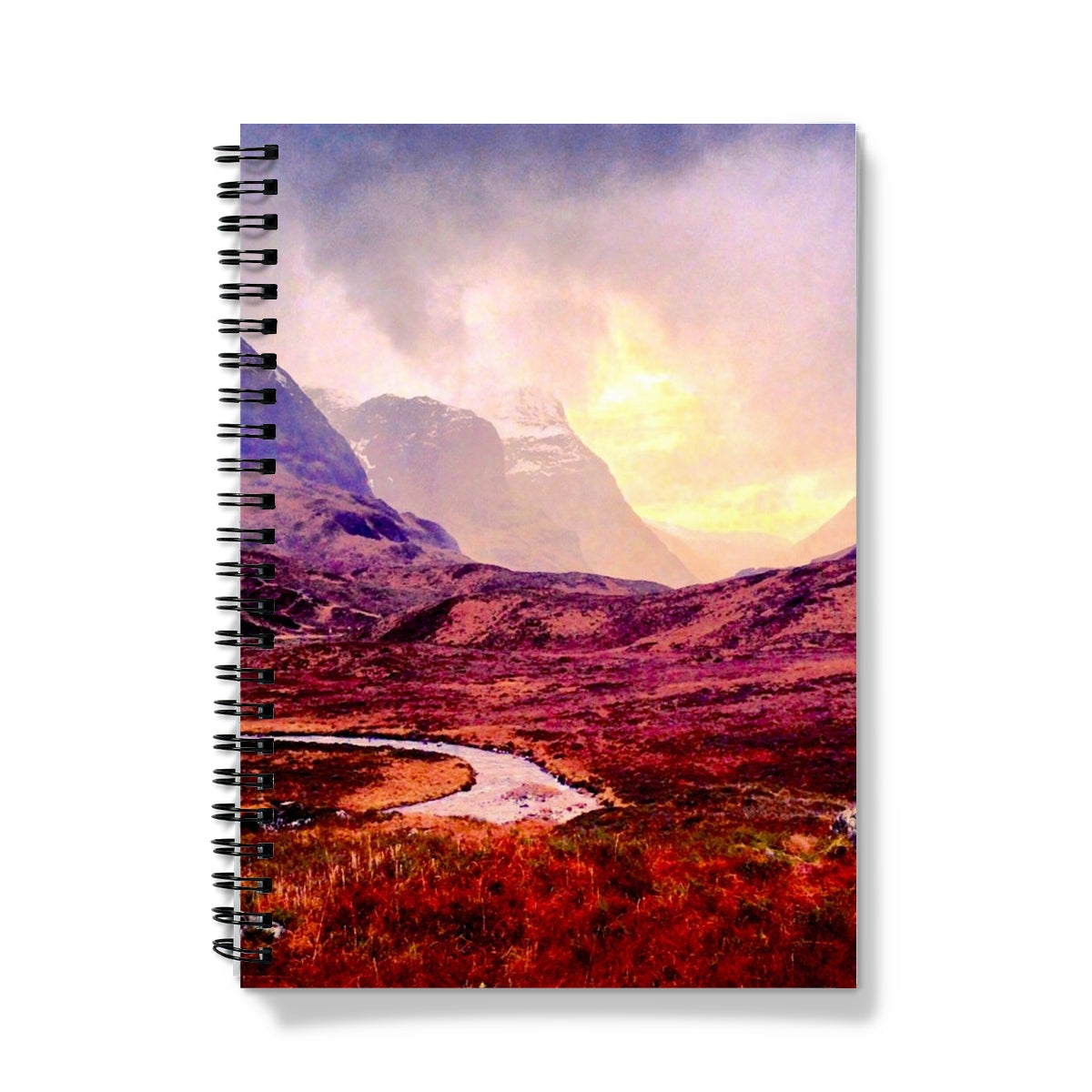 A Brooding Glencoe Art Gifts Notebook