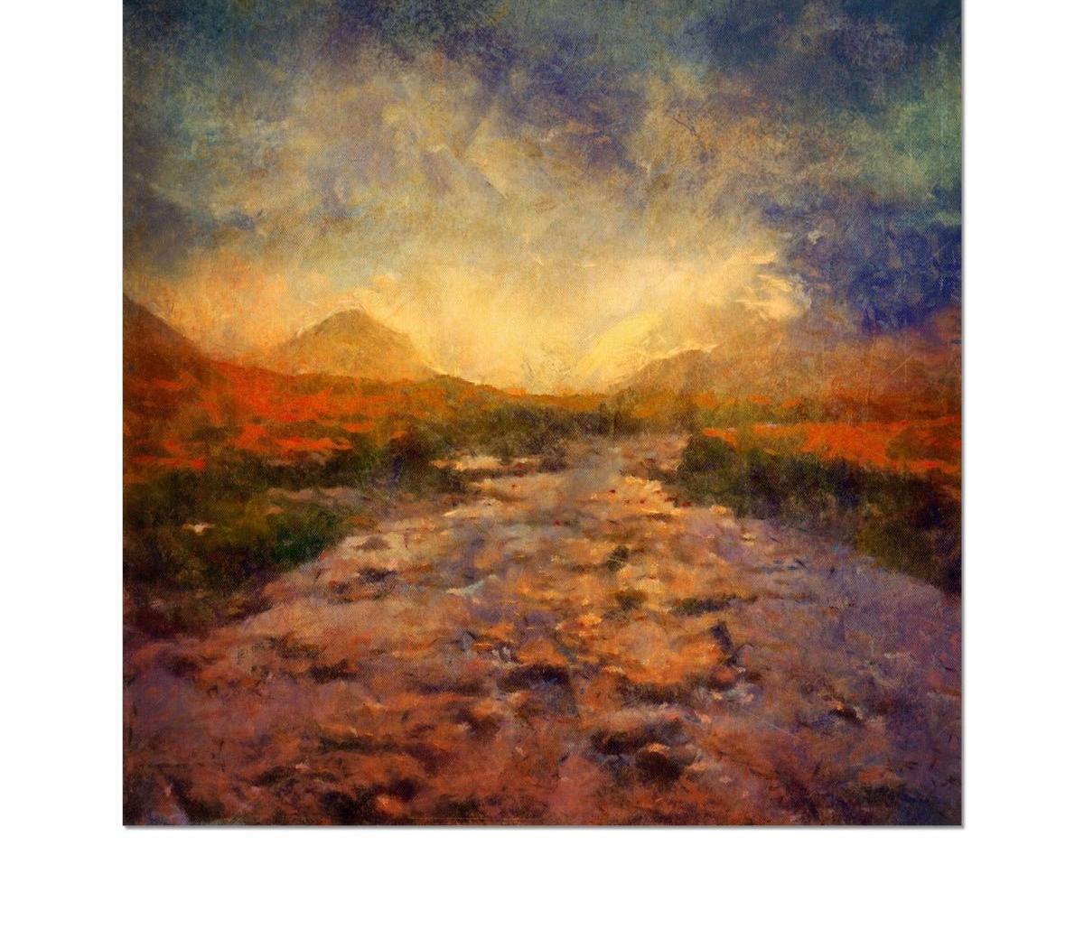 A Brooding Sligachan Skye Art Prints from my Skye Art Gallery Collection