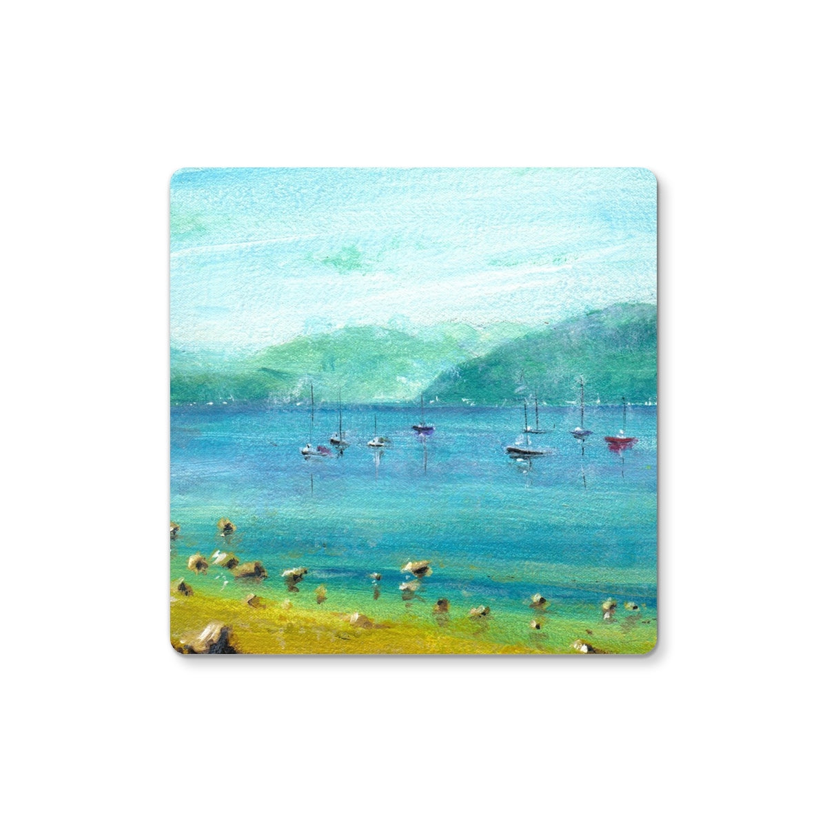 A Clyde Summer Day | Scottish Art Gifts | Coaster