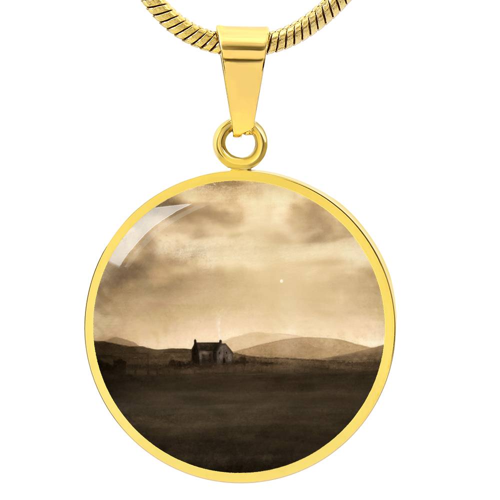 A Moonlit Croft | Scottish Art Jewellery | Luxury Necklace