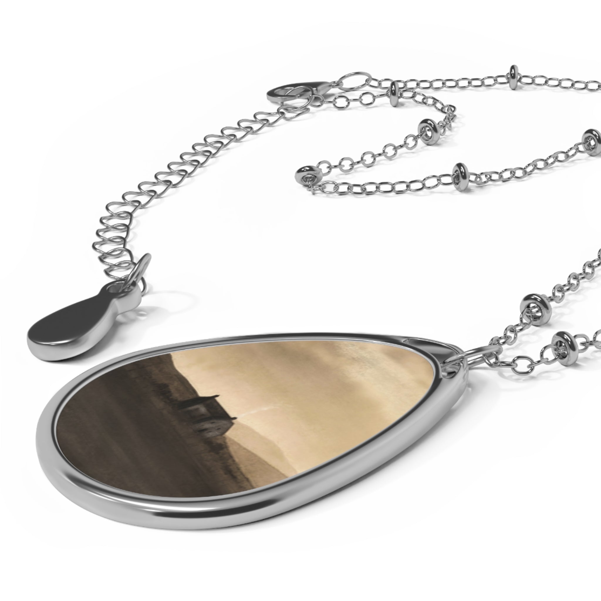 A Moonlit Croft | Scottish Art Jewellery | Necklace-Hebridean Islands Art Gallery