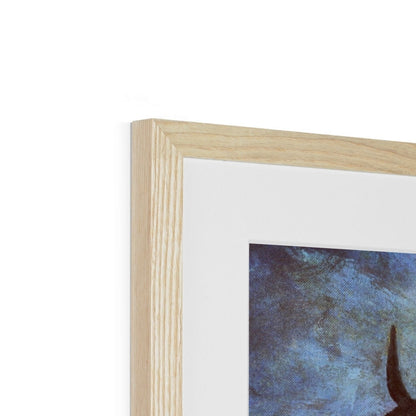 A Moonlit Highland Stag Painting | Framed &amp; Mounted Prints From Scotland