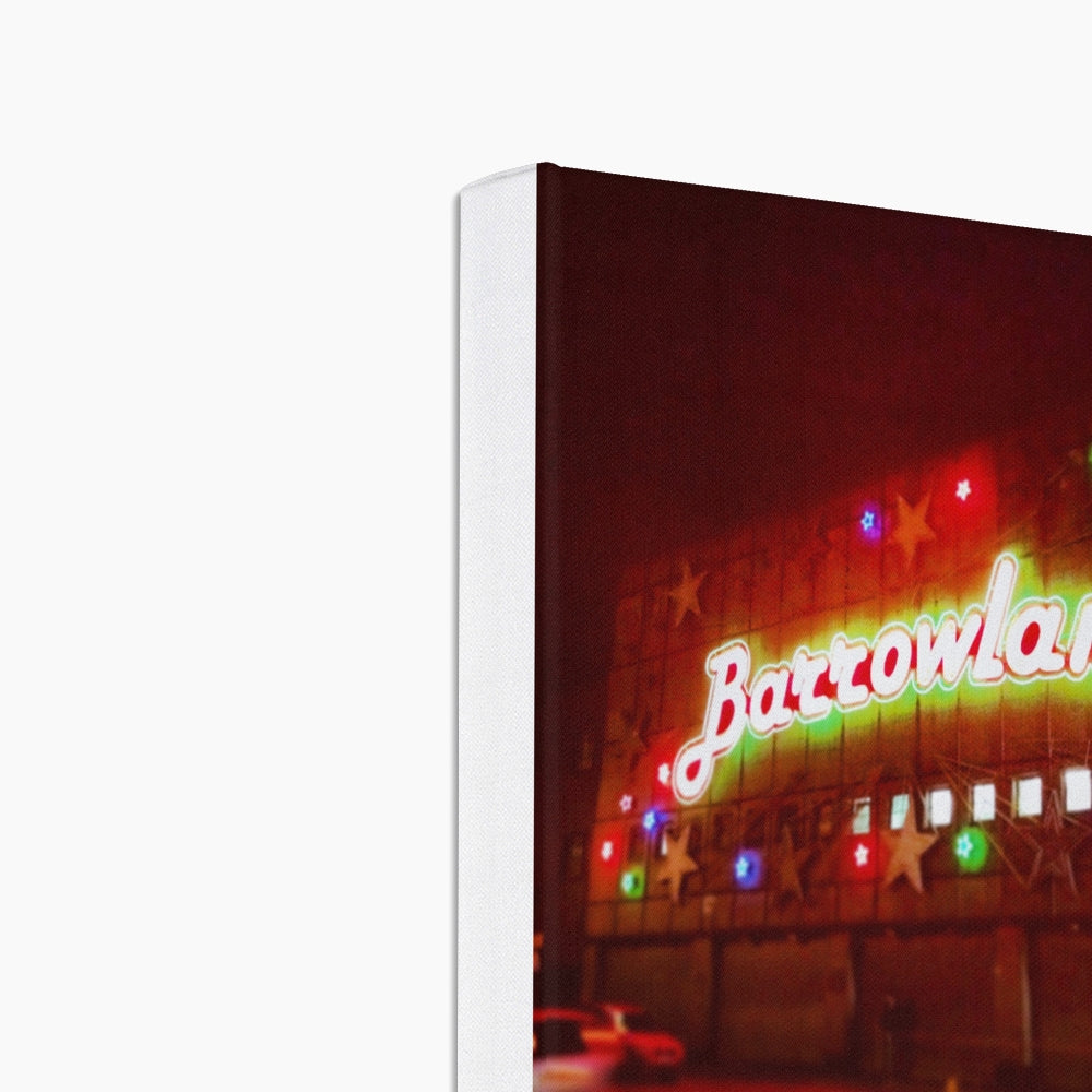 A Neon Glasgow Barrowlands Art Eco Canvas-Edinburgh & Glasgow Art Gallery