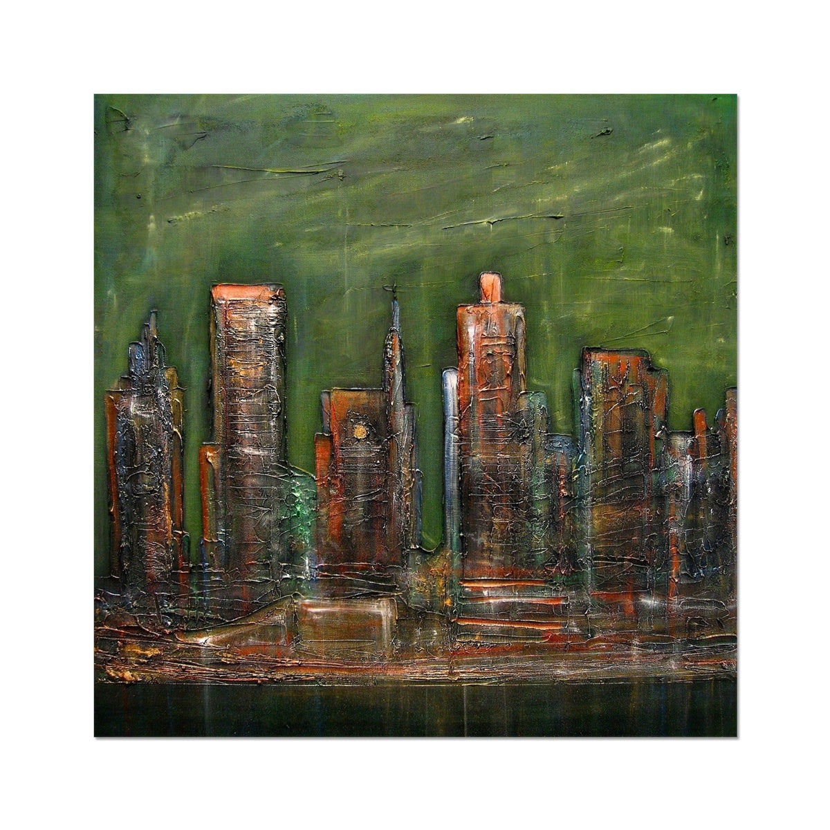 A Neon New York Painting | Artist Proof Collector Prints From Scotland