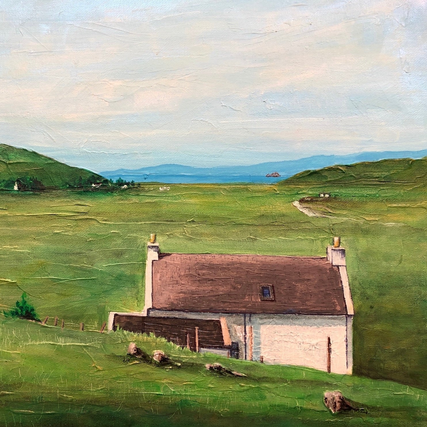 A Skye Cottage | Scotland In Your Pocket Art Print