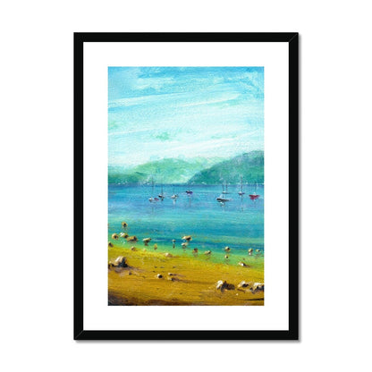 A Summer Day On The Clyde Painting | Framed &amp; Mounted Prints From Scotland