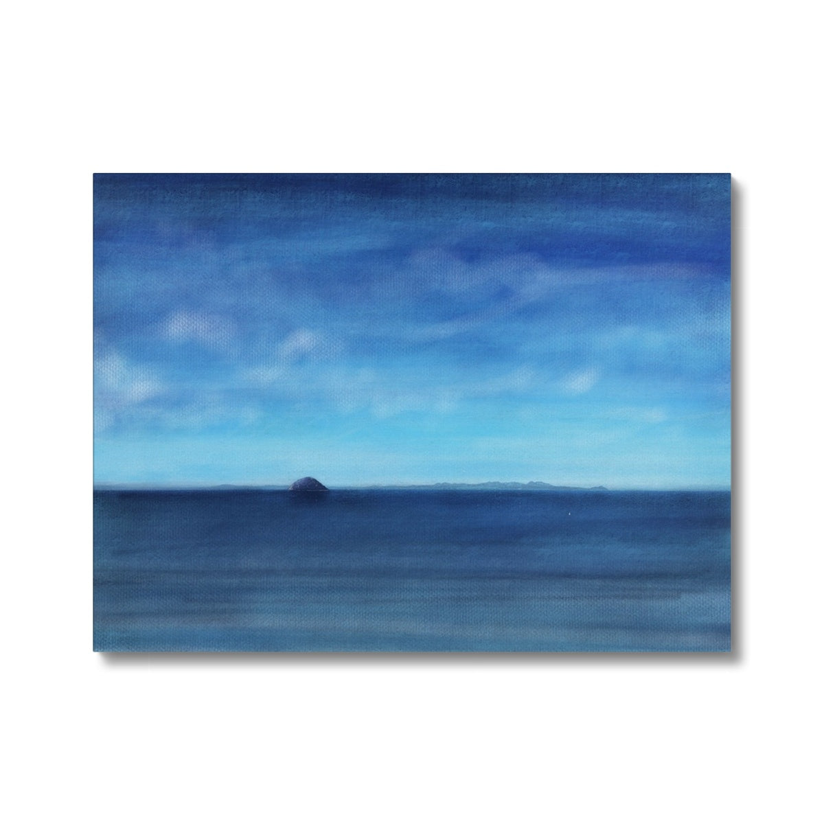 Ailsa Craig & Arran Painting | Canvas From Scotland