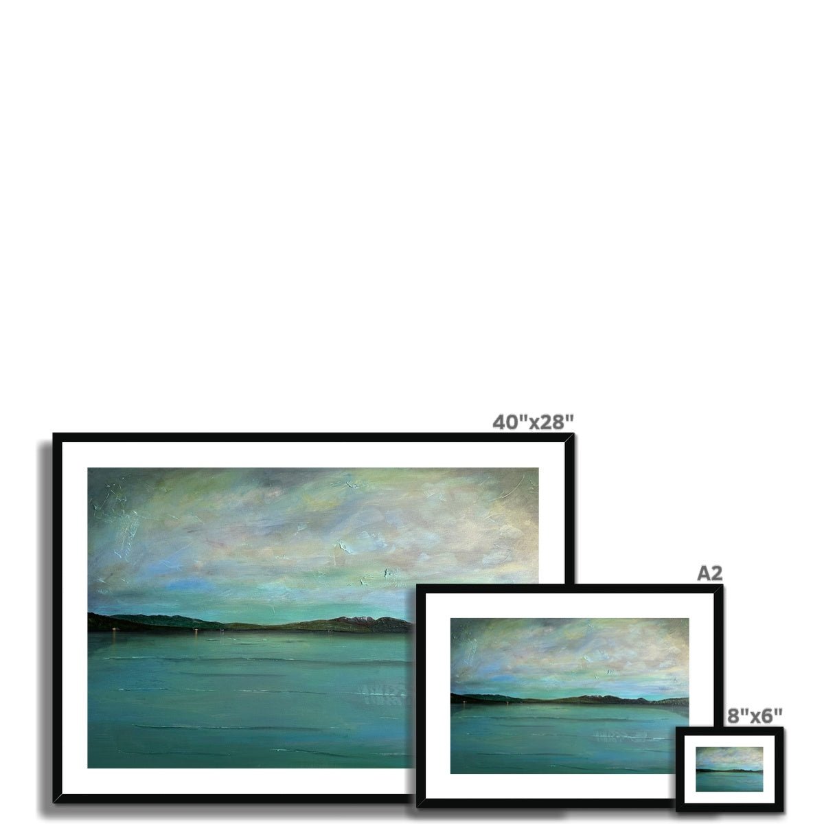 An Emerald Loch Lomond Painting | Framed & Mounted Prints From Scotland