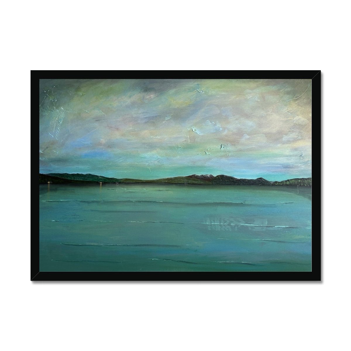 An Emerald Loch Lomond Painting | Framed Prints From Scotland