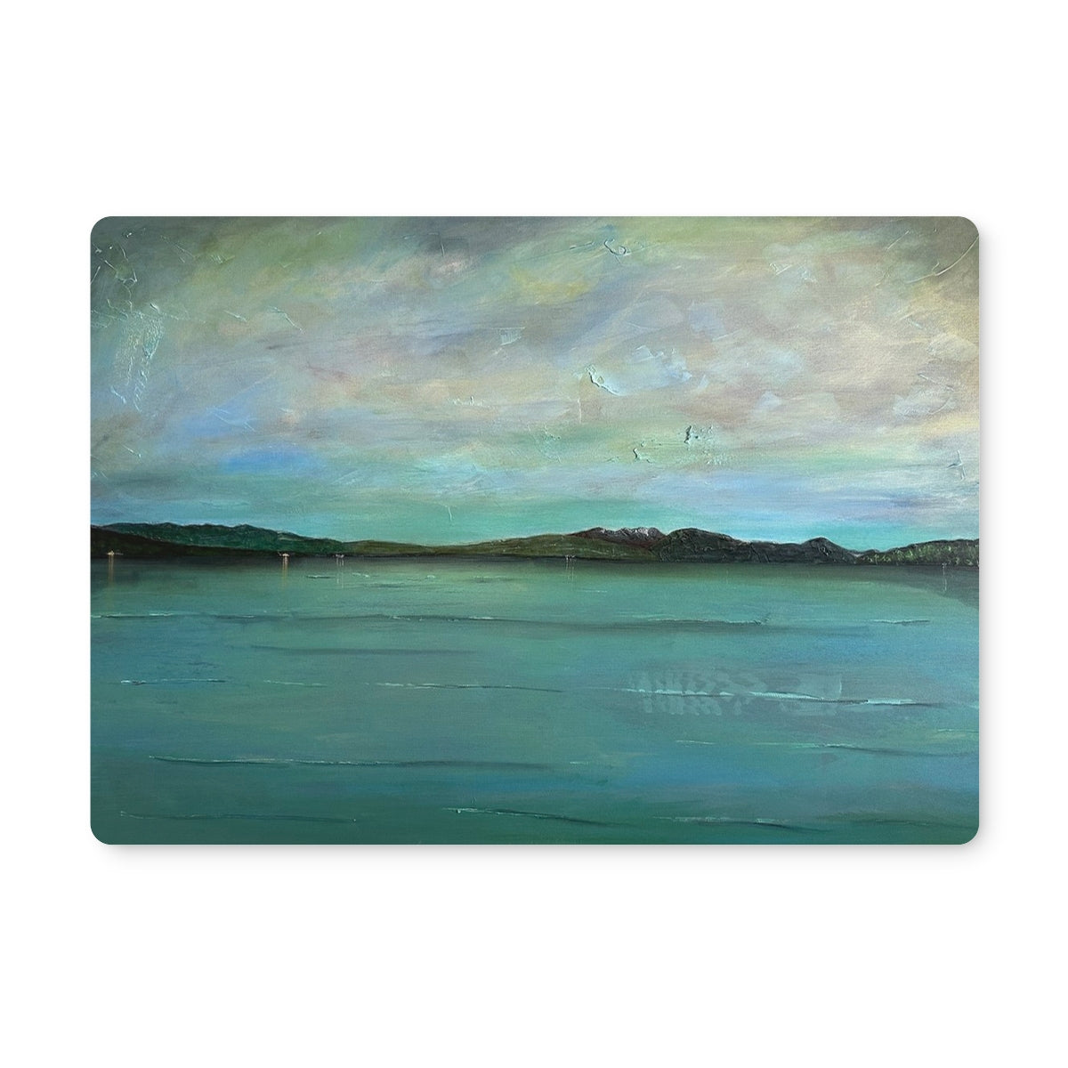 An Ethereal Loch Lomond | Scottish Art Gifts | Placemat | Scottish Lochs & Mountains Art Gallery | Paintings, Prints, Homeware and Art Gifts From Scotland By Scottish Artist Kevin Hunter