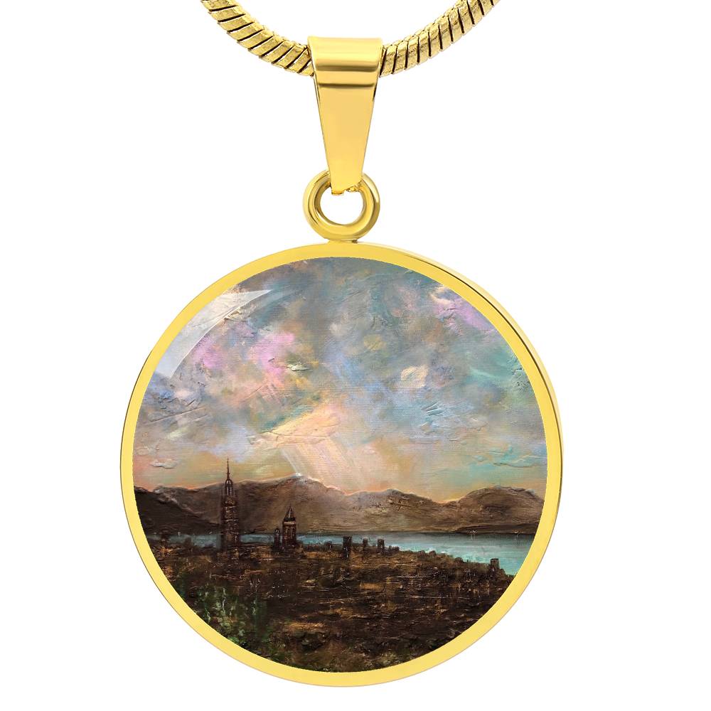 Angels Fingers Over Greenock | Scottish Art Jewellery | Luxury Necklace