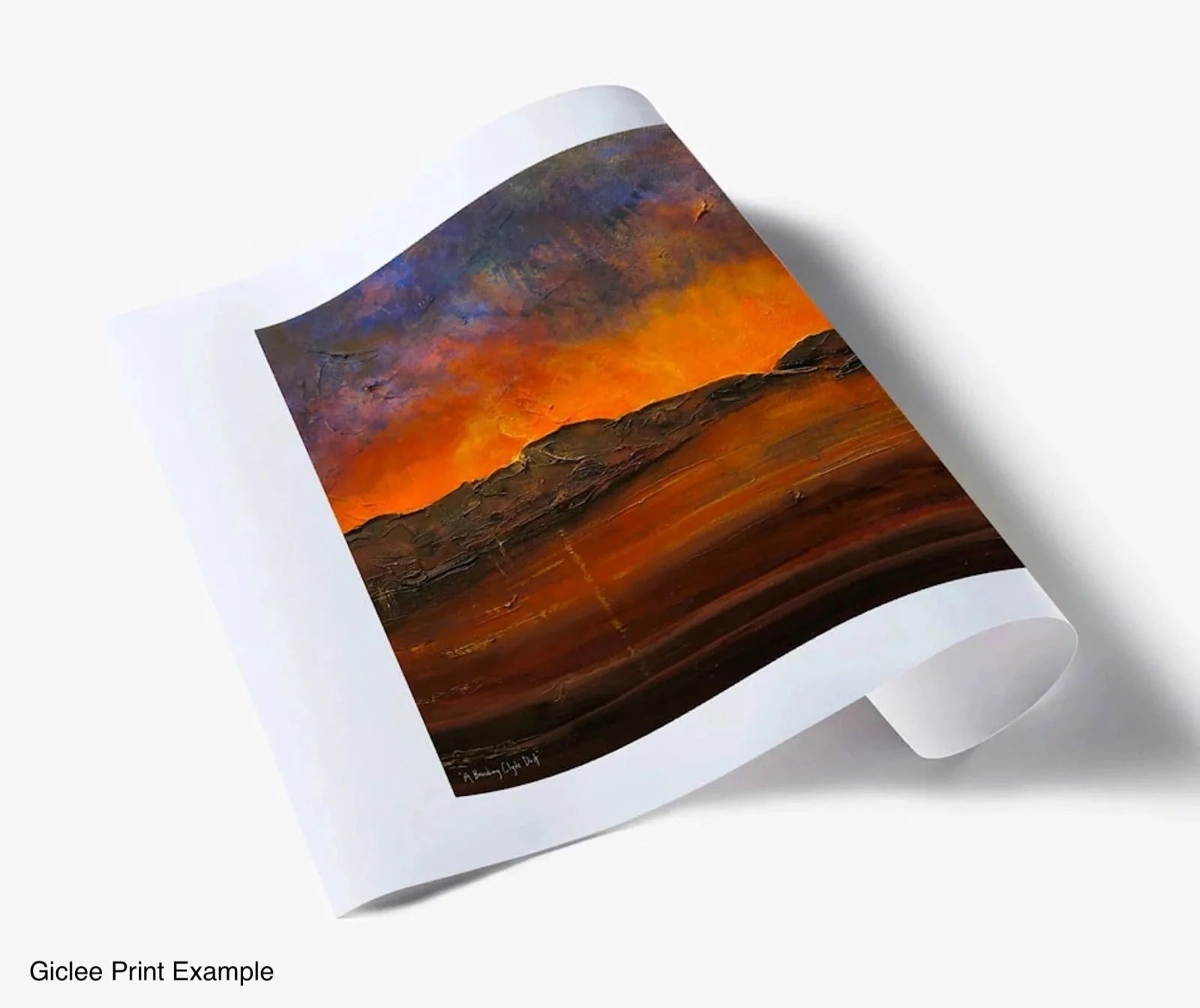 Arran And Bute | Panoramic Painting & Art Prints