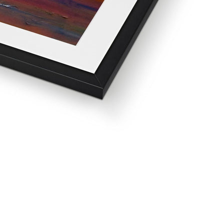 Arran Autumn Dusk Painting | Framed &amp; Mounted Prints From Scotland