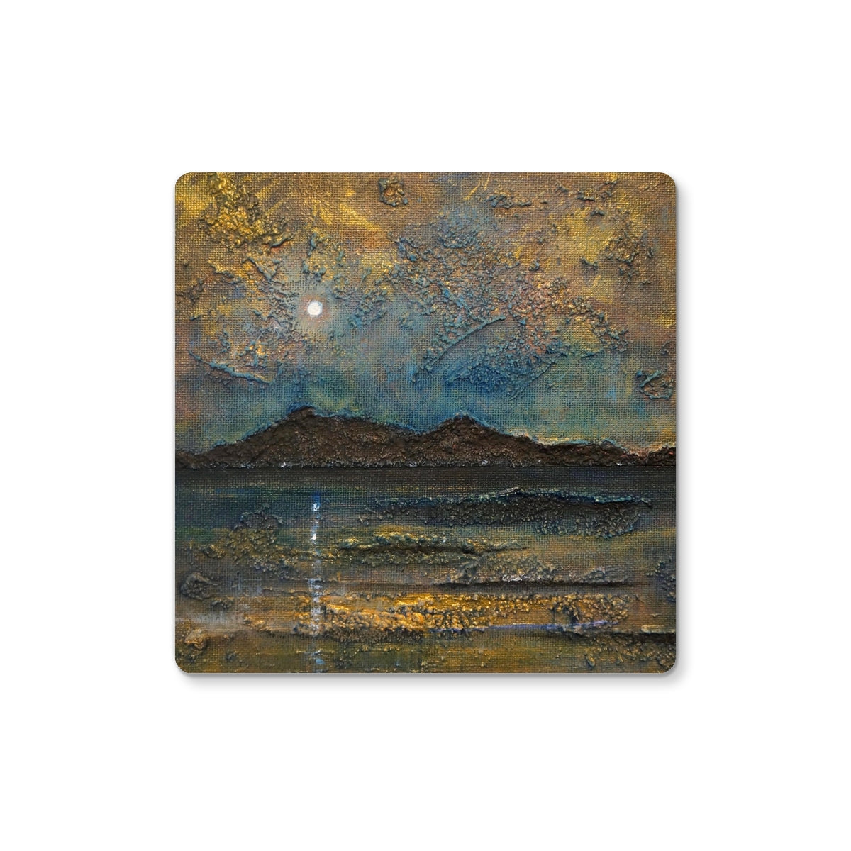 Arran Moonlight Art Gifts Coaster