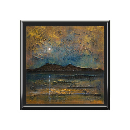 Arran Moonlight | Art Jewellery Box | Scotland