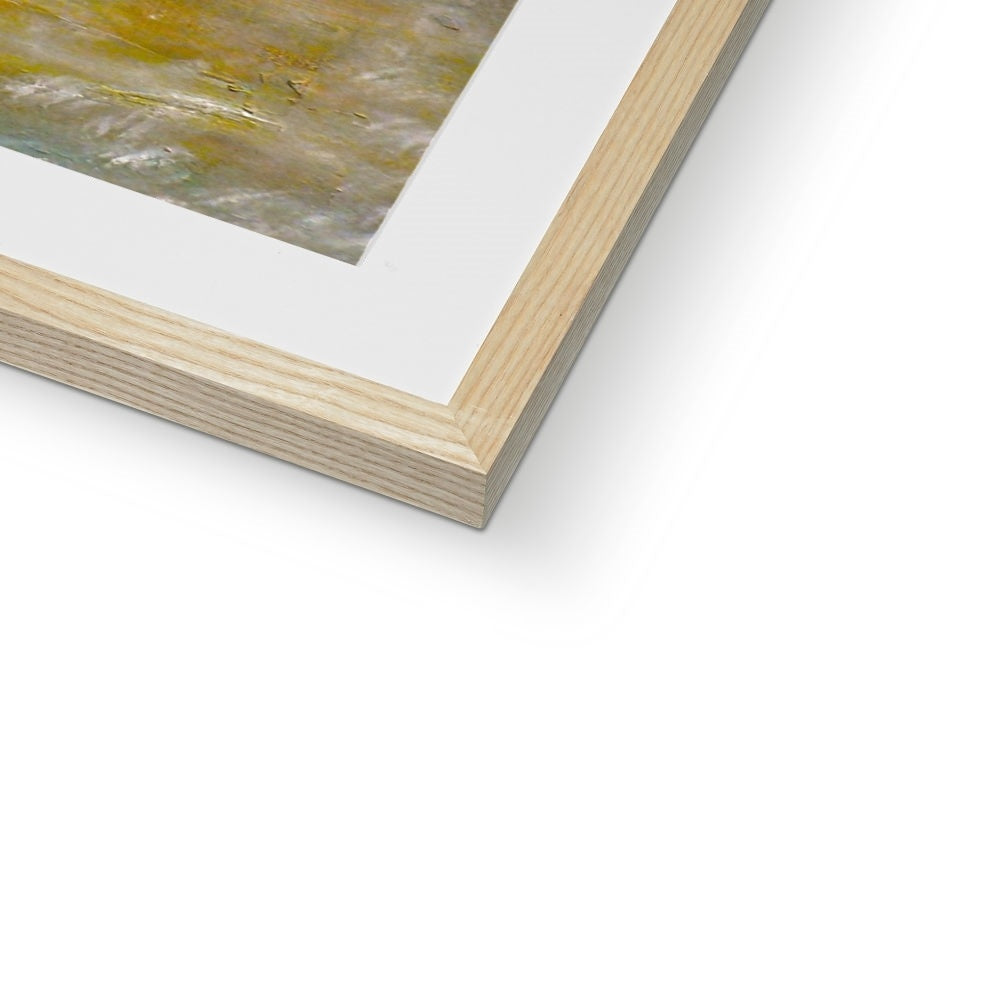 Arran Snow Painting | Framed &amp; Mounted Prints From Scotland