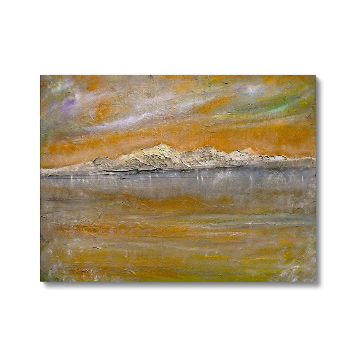 Arran Snow Painting | Canvas From Scotland