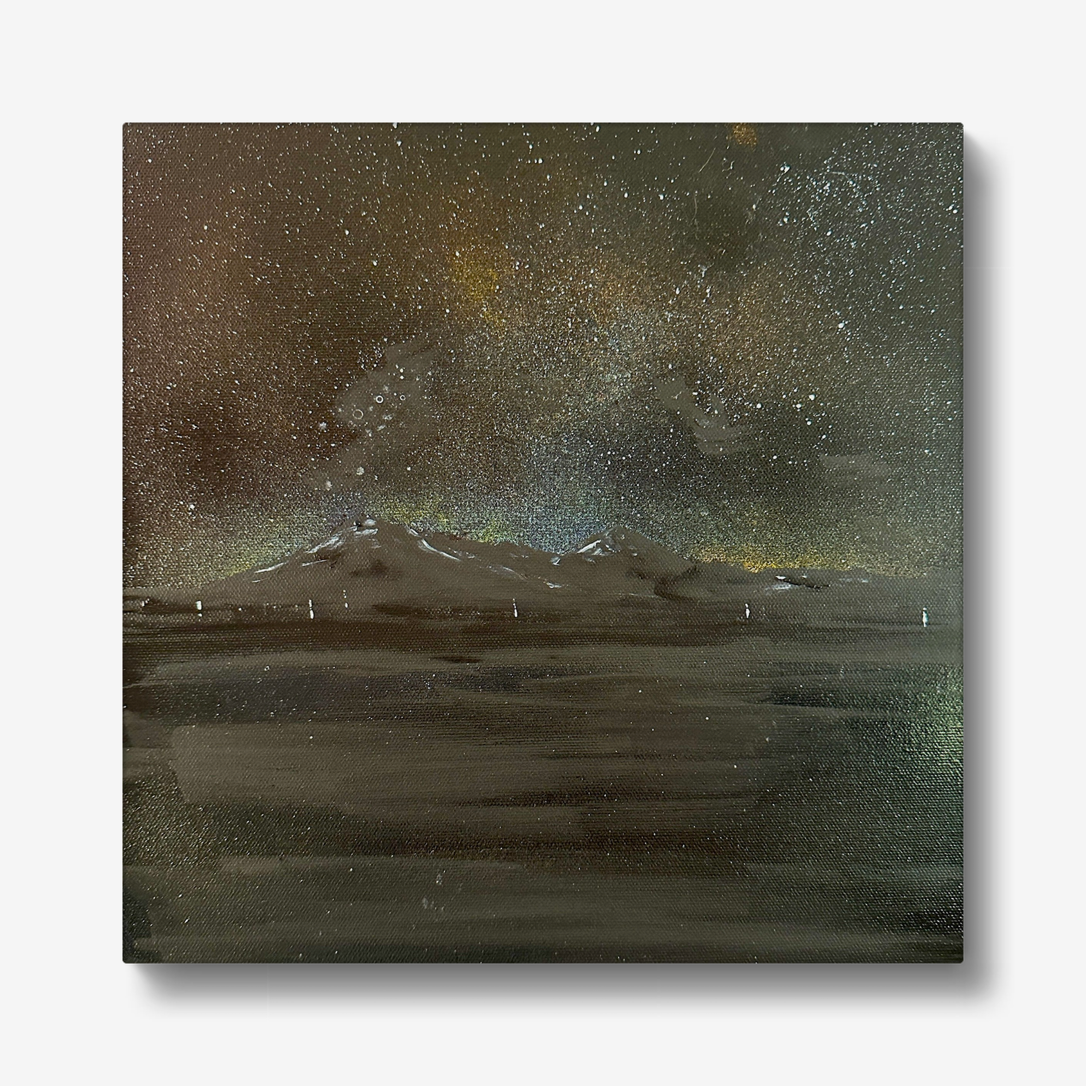 Arran Still Starlight Original Scottish Landscape Painting | Arran Art Gallery | Paintings, Prints, Homeware and Art Gifts From Scotland By Scottish Artist Kevin Hunter