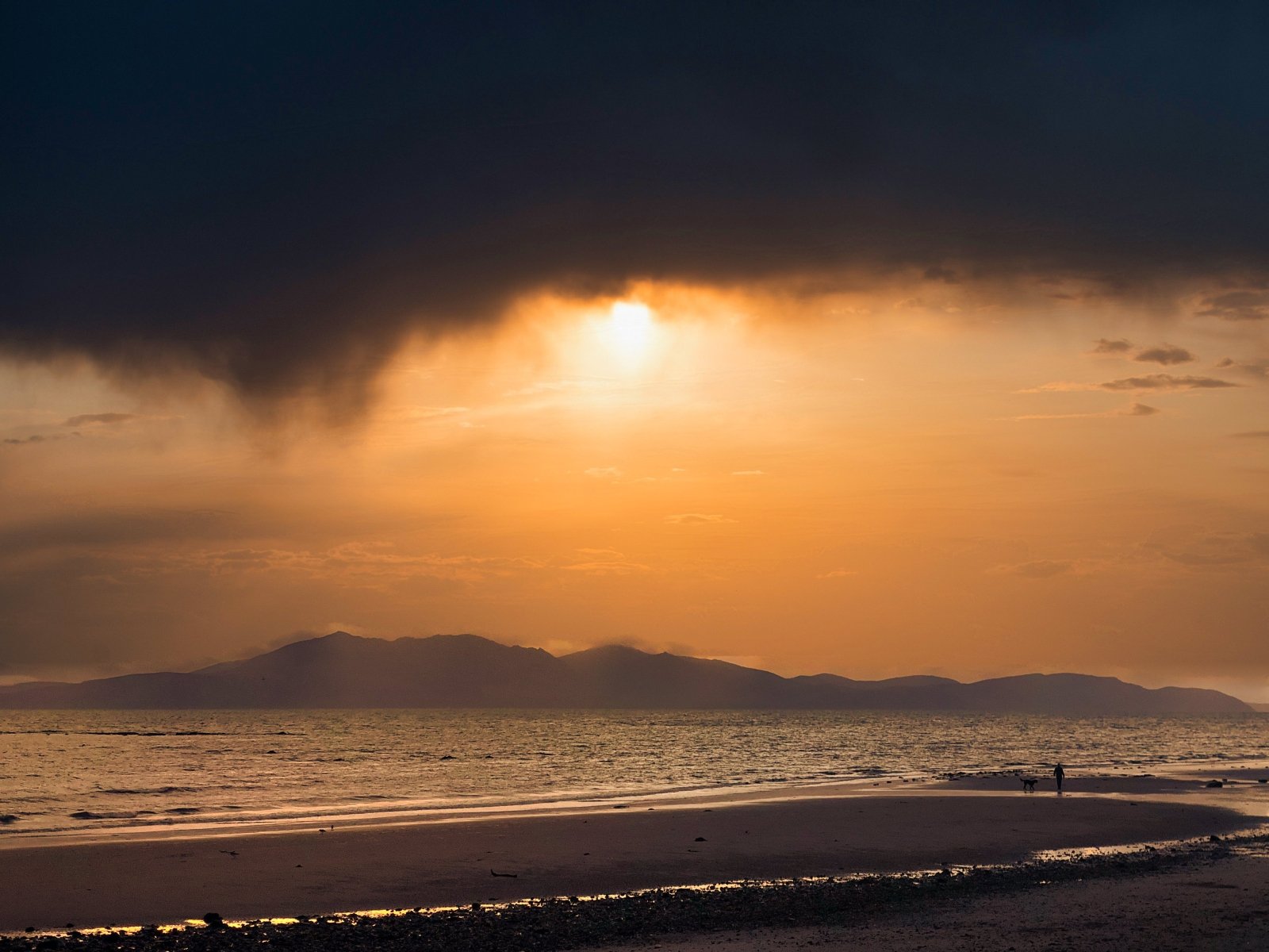 Arran Storm Brewing Scottish Landscape Photography