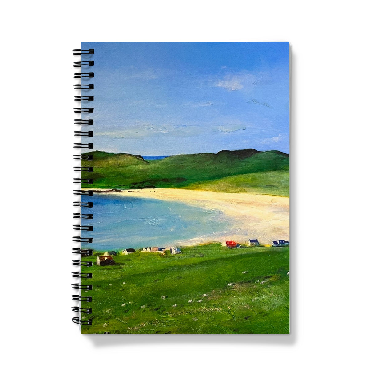 Balephuil Beach Tiree Art Gifts Notebook