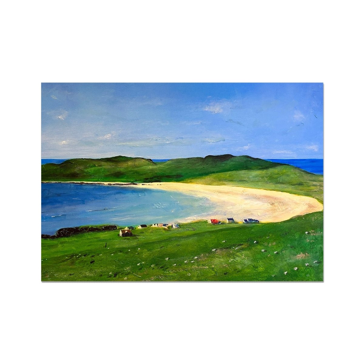 Balephuil Beach Tiree Painting Scotland | Signed Scottish Fine Art Prints