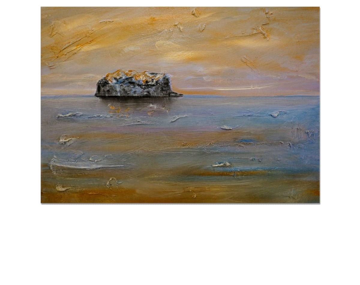 Bass Rock Dawn Art Prints from my Edinburgh & Glasgow Art Gallery Collection