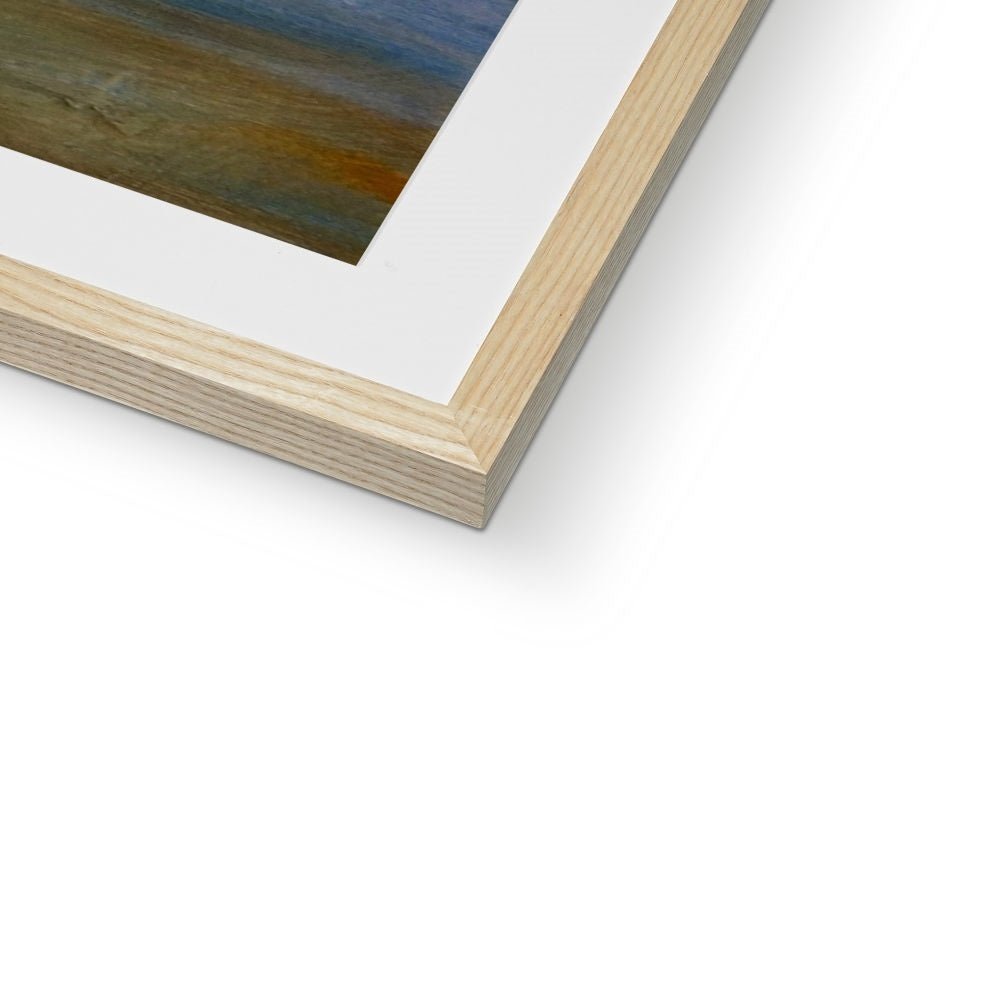 Bass Rock Dawn Painting | Framed & Mounted Prints From Scotland