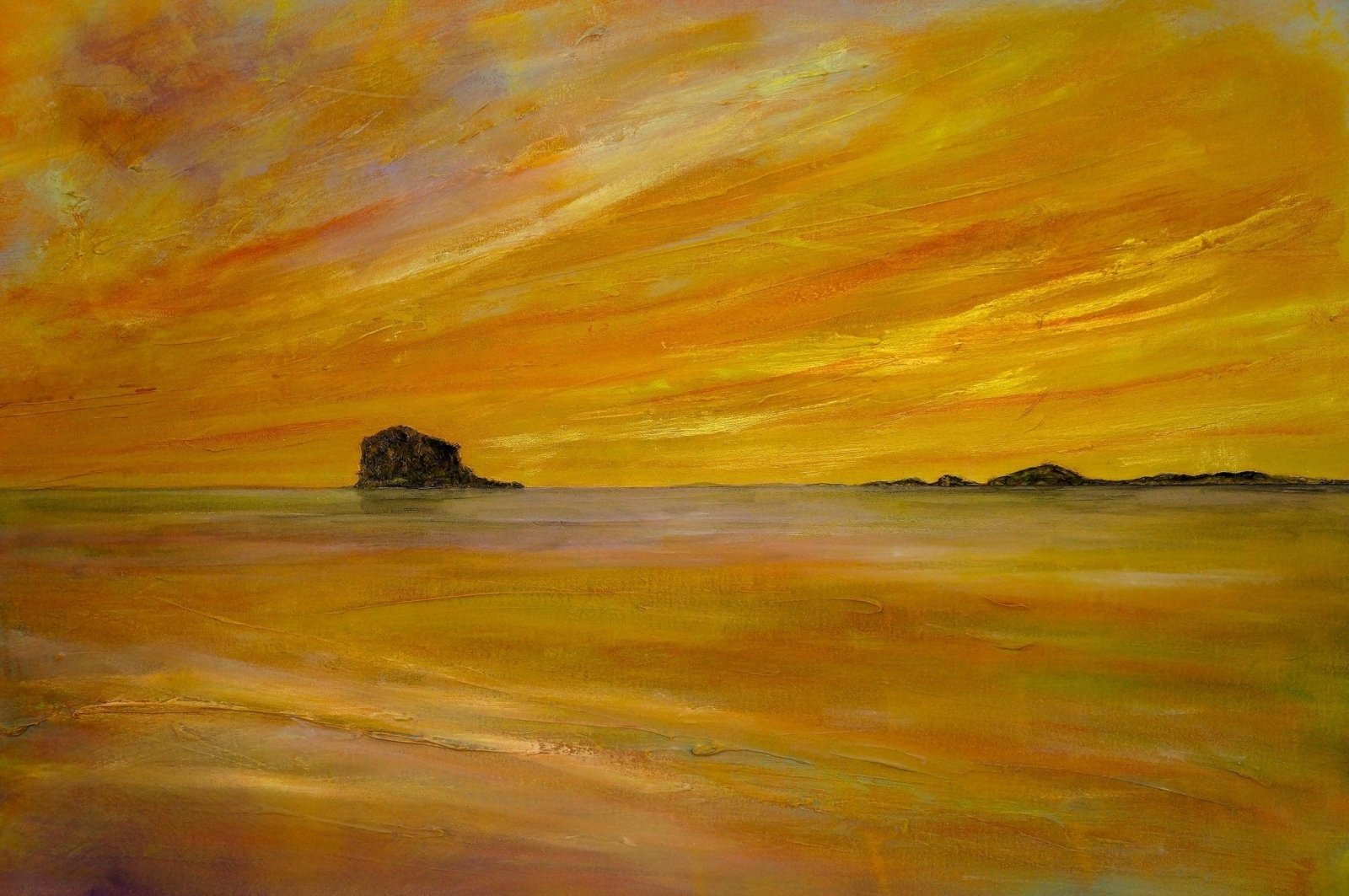 Bass Rock Dusk