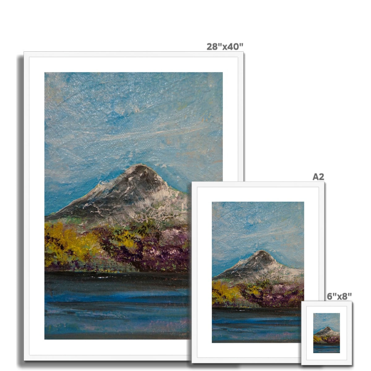 Ben Lomond ii Painting | Framed & Mounted Prints From Scotland