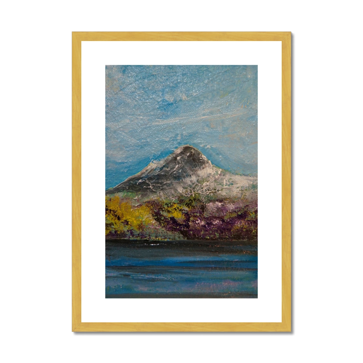 Ben Lomond ii Painting | Antique Framed & Mounted Prints From Scotland