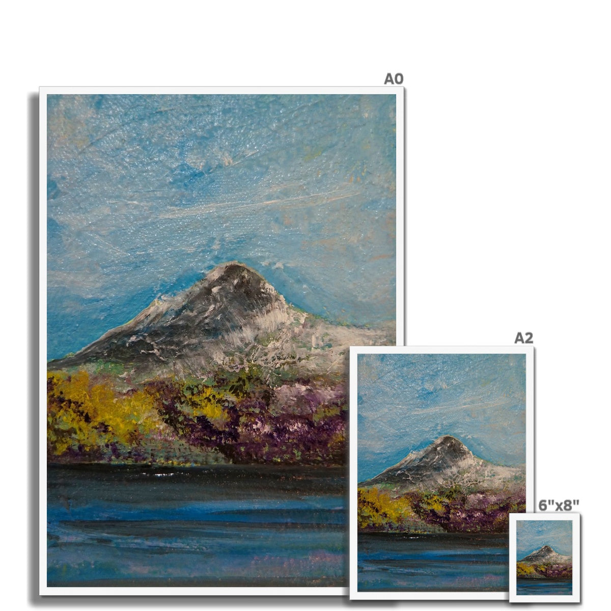 Ben Lomond ii Painting | Framed Prints From Scotland