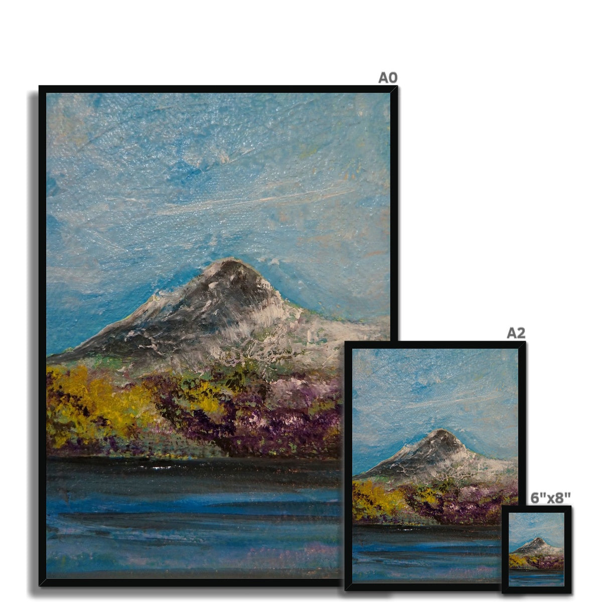 Ben Lomond ii Painting | Framed Prints From Scotland