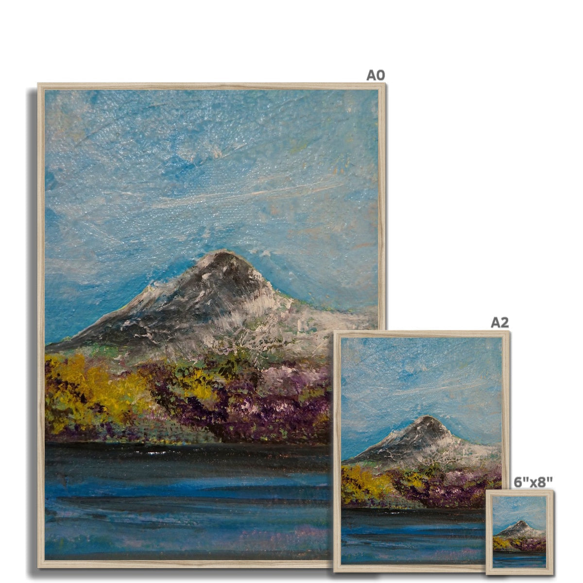 Ben Lomond ii Painting | Framed Prints From Scotland