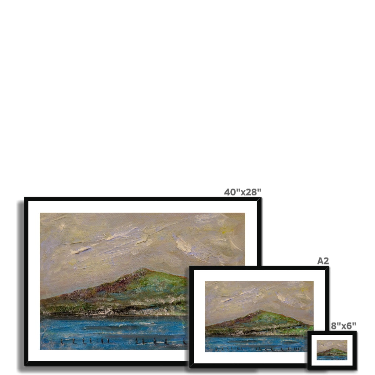 Ben Lomond iii Painting | Framed &amp; Mounted Prints From Scotland