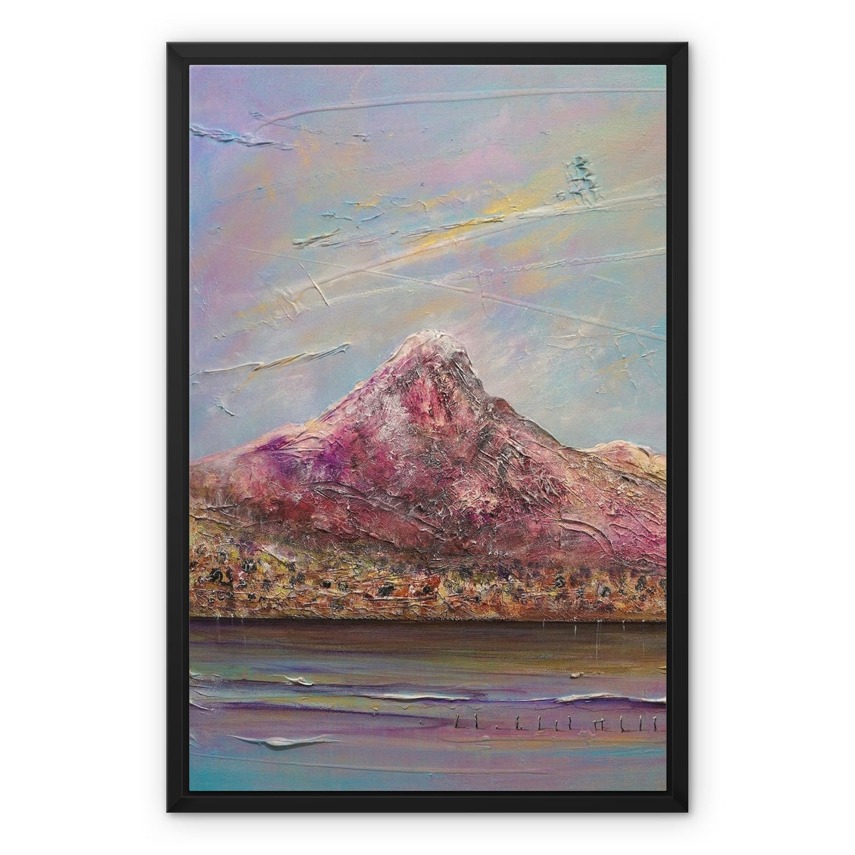 Ben Lomond Painting | Framed Canvas From Scotland