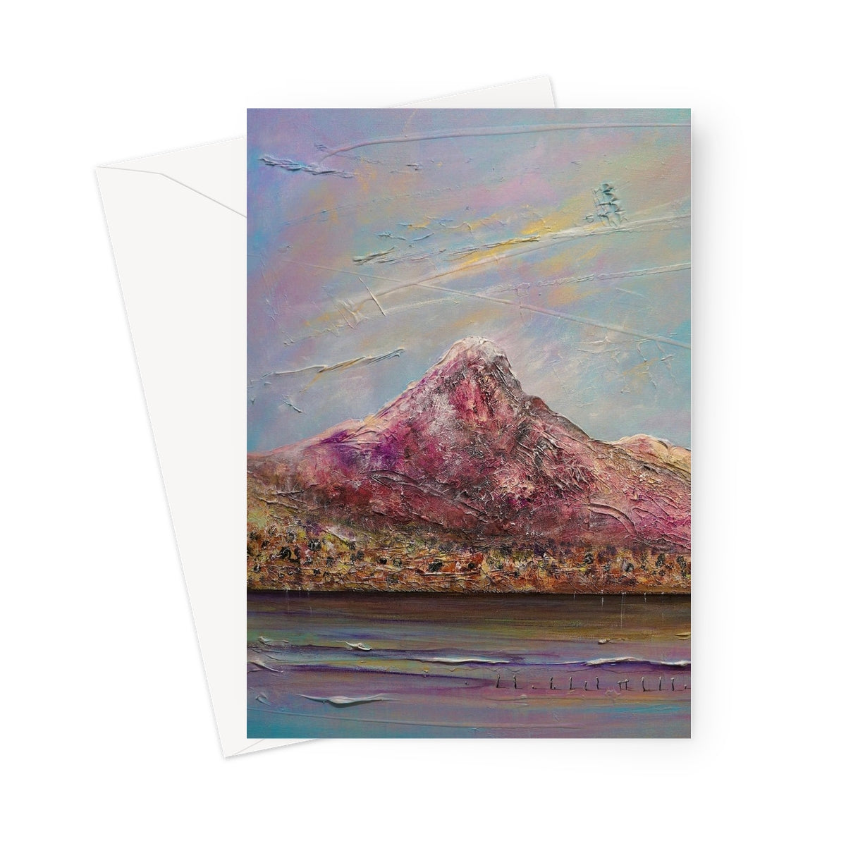 Ben Lomond Scottish Art Gifts Greeting Card